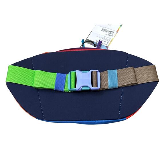 Cotopaxi Kapai 3 L Hip Pack Belt Bag Multicolor Repurposed Fabric New NWT 12 - Picture 2 of 3